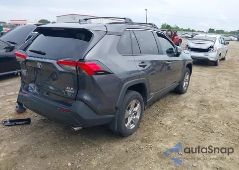 2022 Toyota Rav4 Hybrid Xle из США, поврежденный, VIN 2T3RWRFV7NW136187